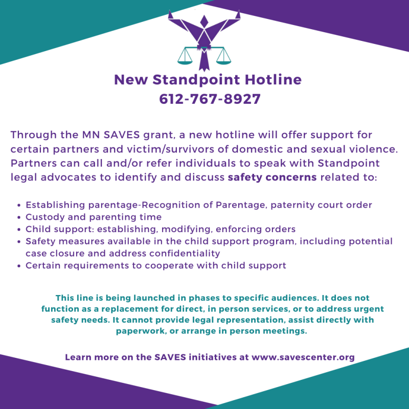 Standpoint hotline graphic