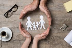 cut-out of family